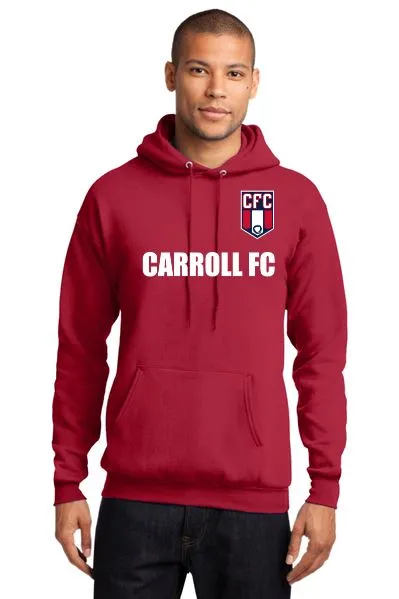 Carroll FC -Men's Core Fleece Hooded Sweatshirt