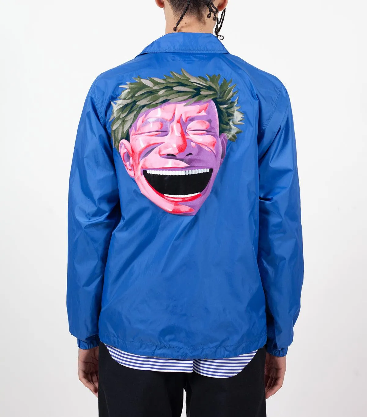 CdG SHIRT Woven Jacket Blue