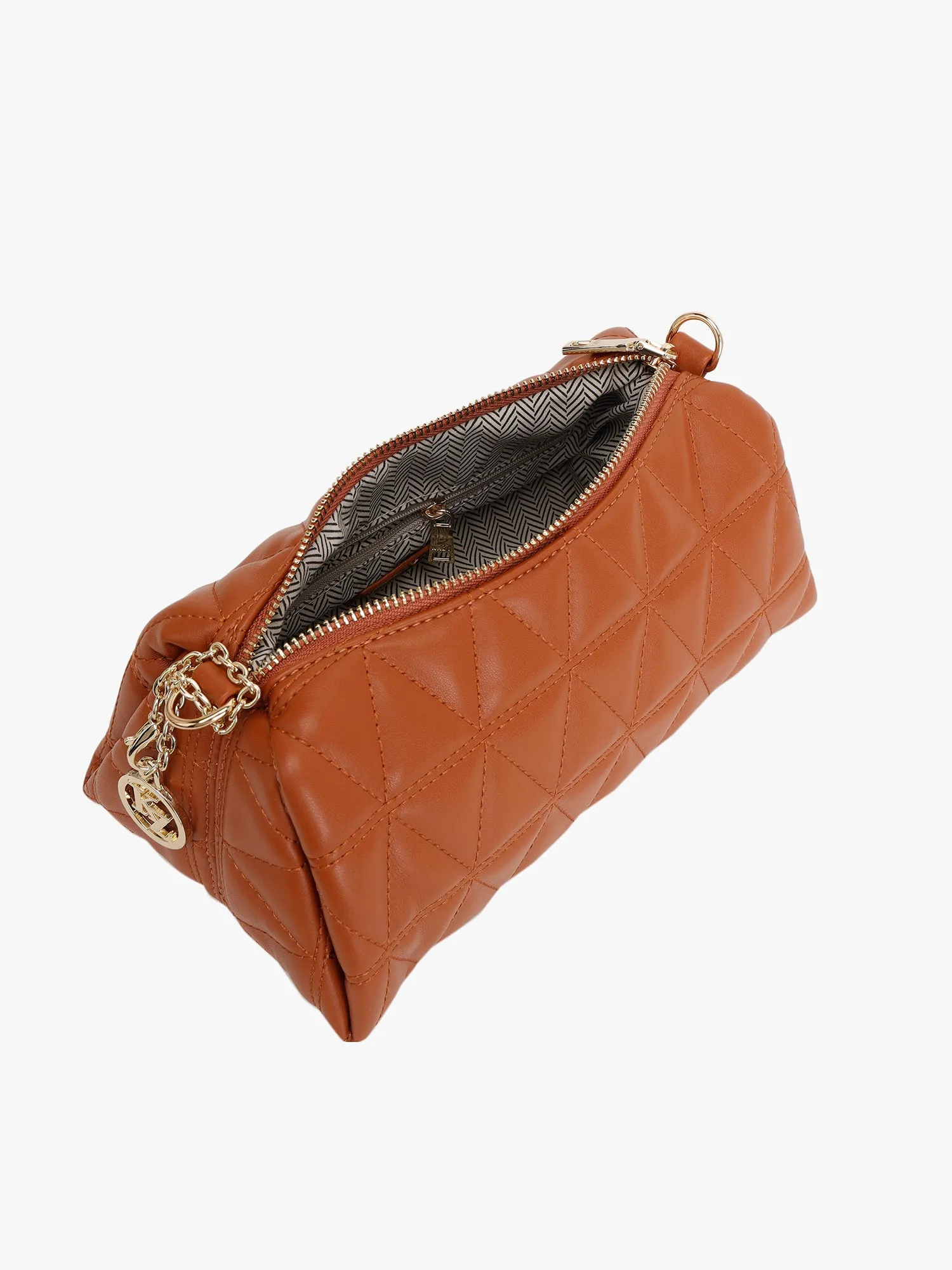 Chain Strap Quilted Shoulder Bag