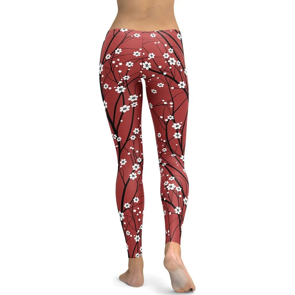 Cherry Tree Leggings