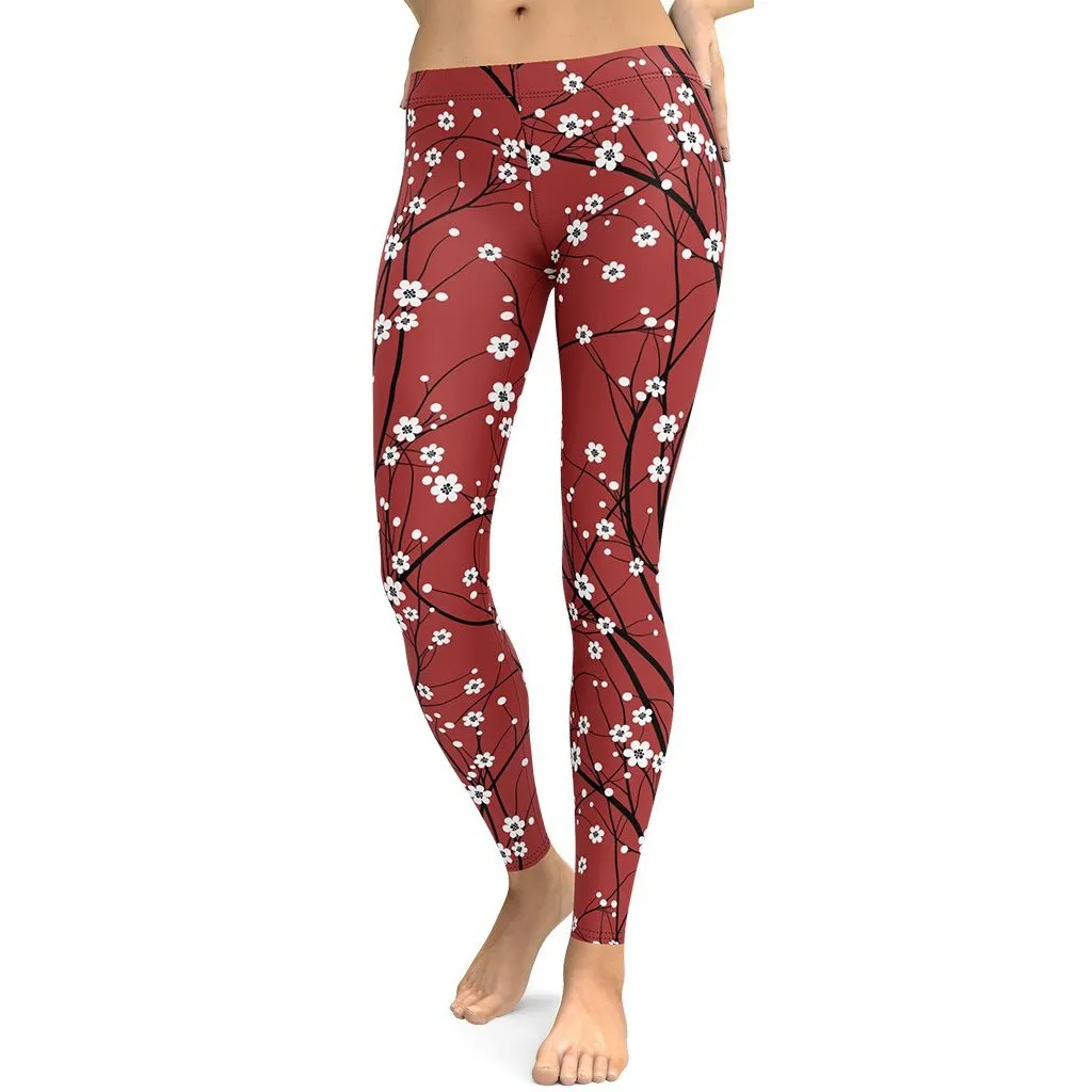 Cherry Tree Leggings