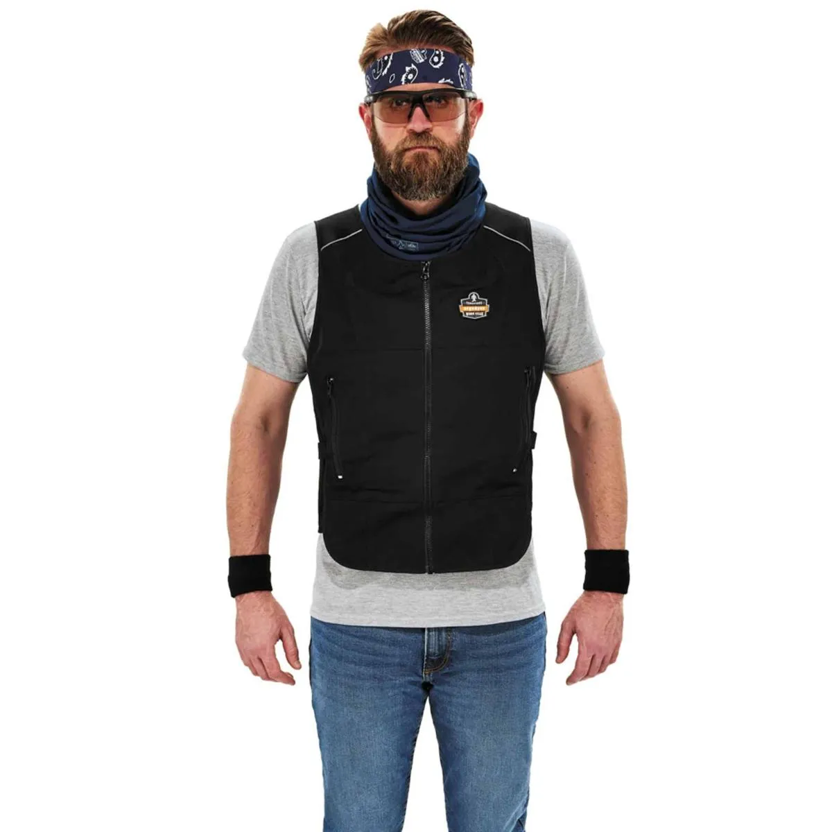 Chill-Its 6260 Lightweight Phase Change Cooling Vest with Packs