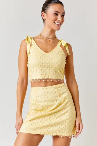 Claire Embroidered Tank Top