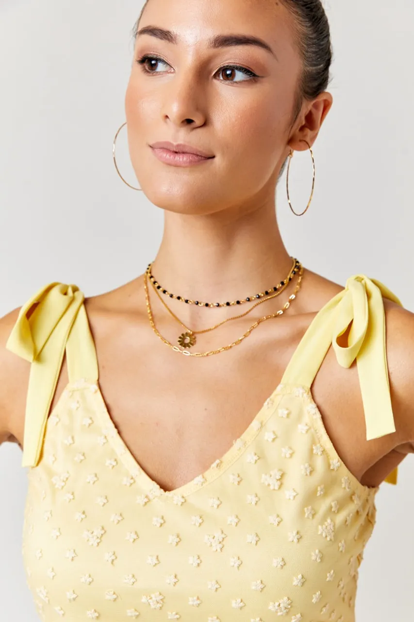 Claire Embroidered Tank Top
