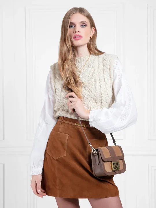 Clarence tan Crossbody Bag