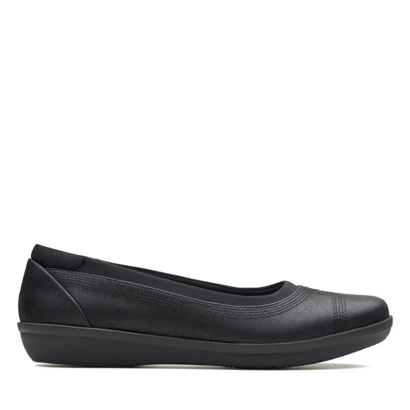 Clarks Ayla Low  - Black