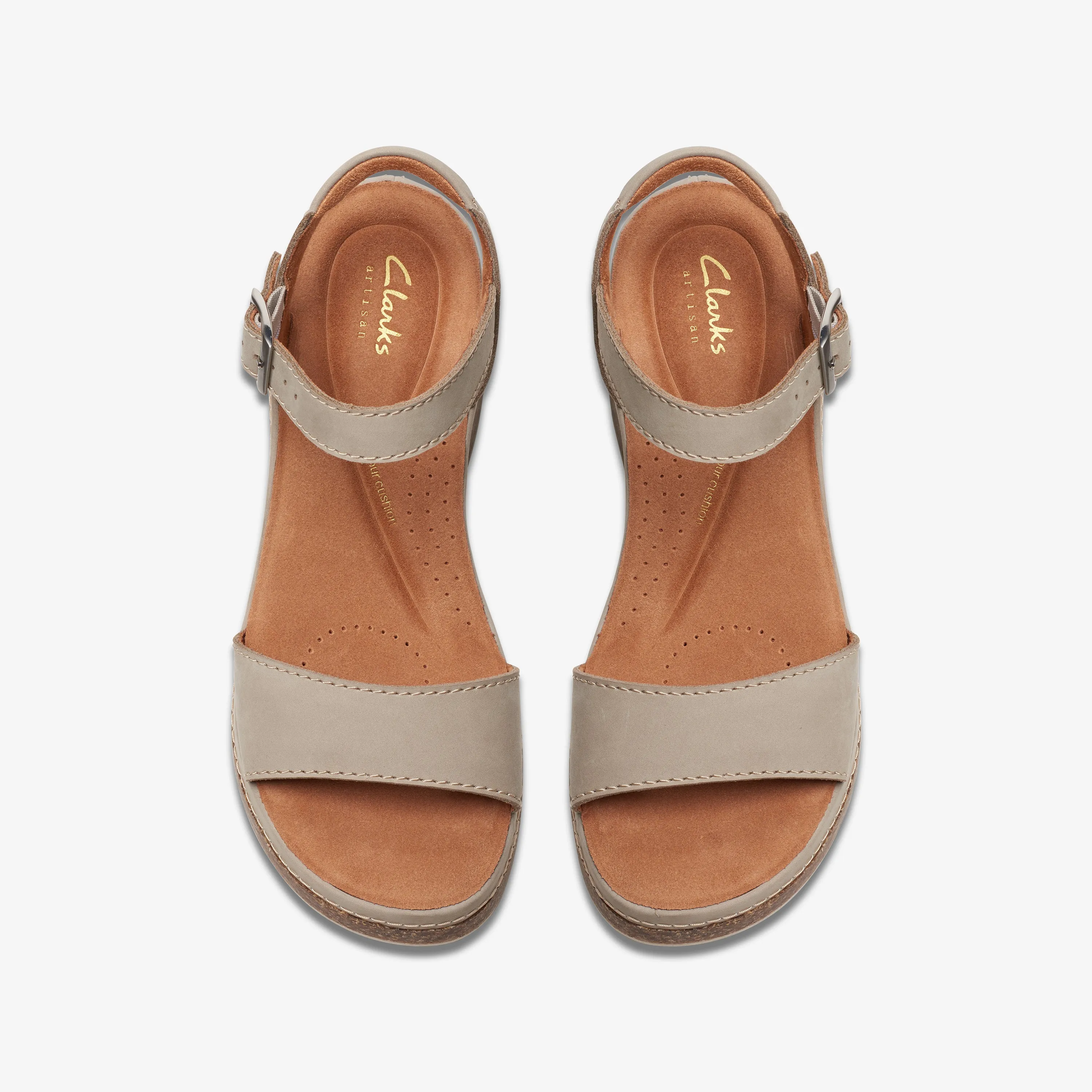 Clarks Kassanda Lily Stone Nubuck