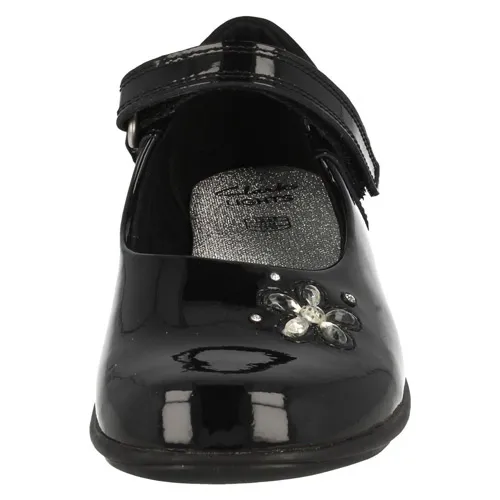 Clarks TRIXI CANDY BLACK PATENT