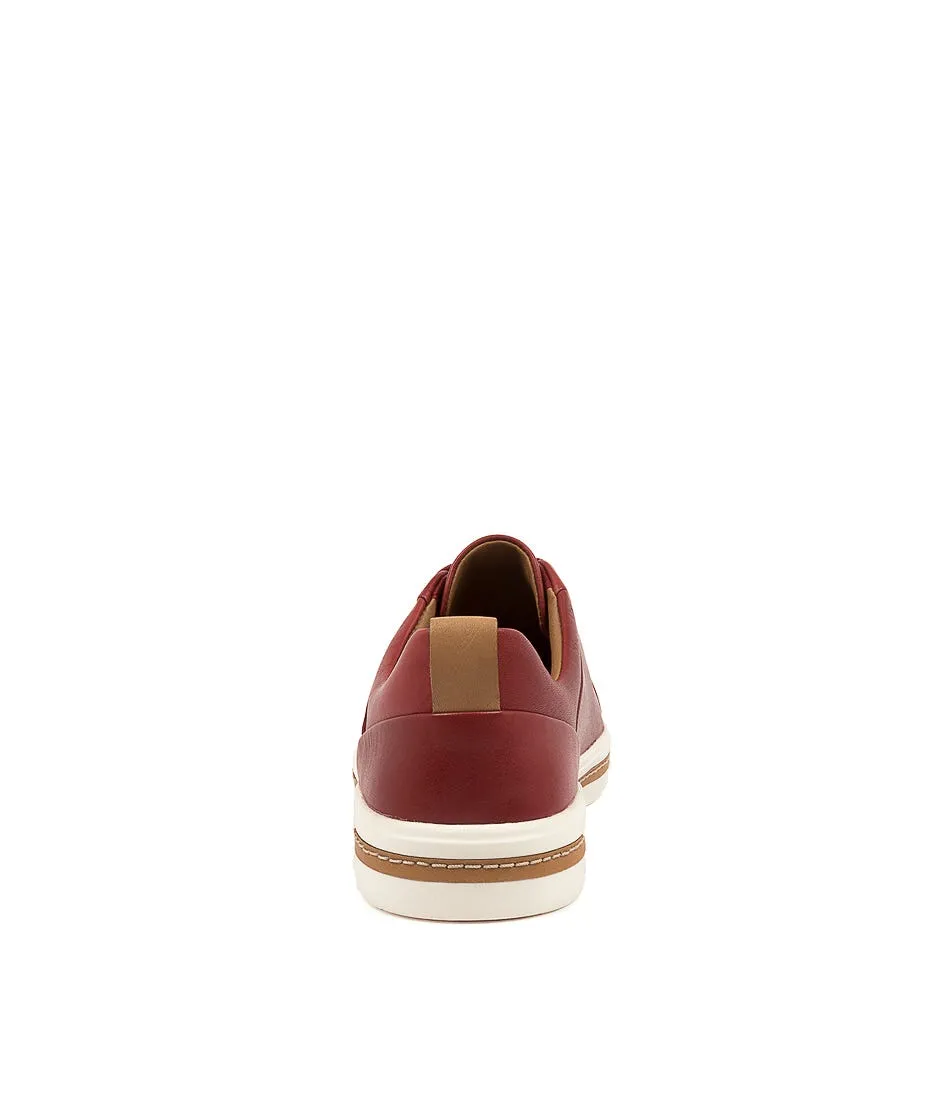 CLARKS Un Maui Lace W Red