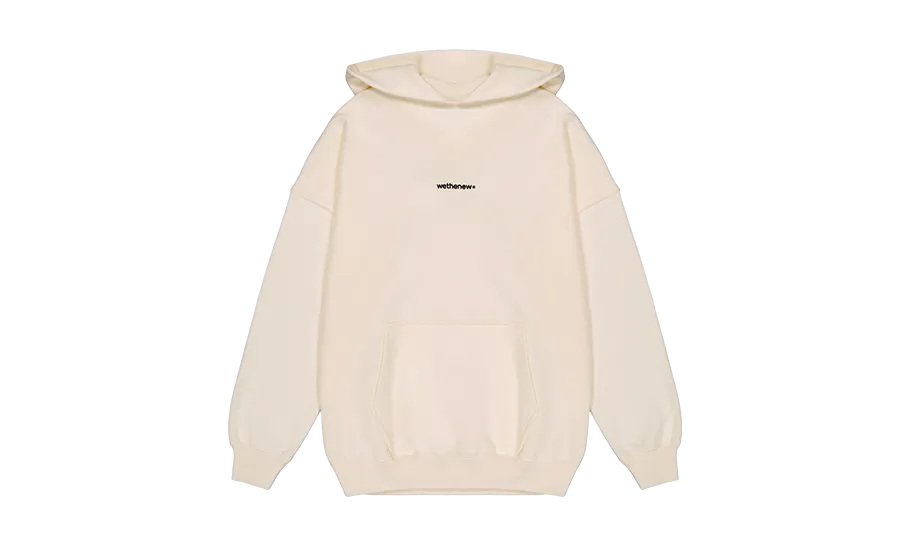 Classic Logo Hoodie Creme