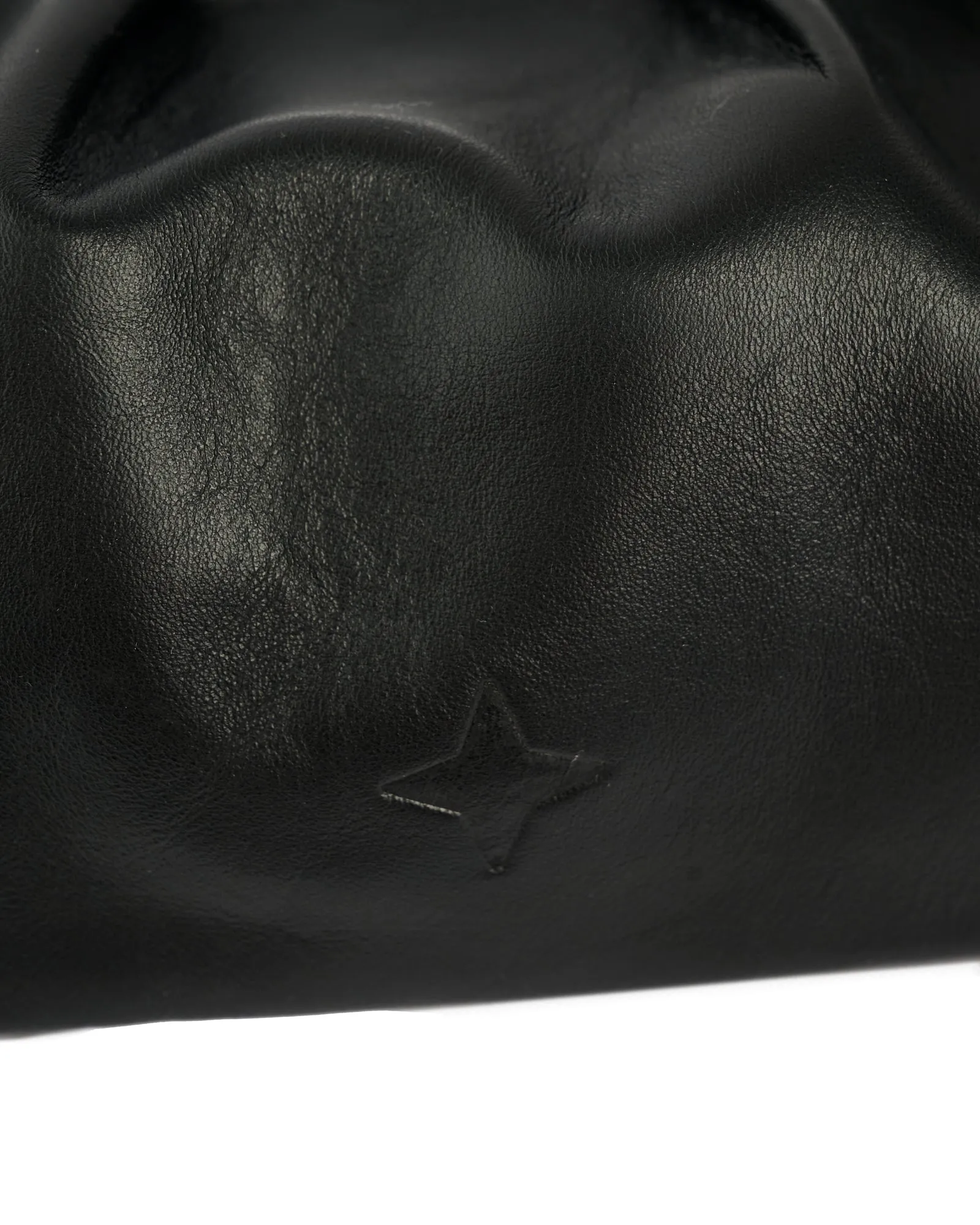 Clau Black Baguette Bag