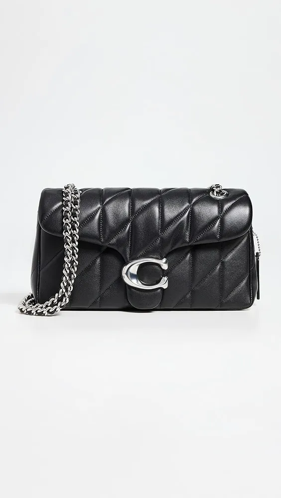 Coach   Quilted Tabby Shoulder Bag 26 with Chain 