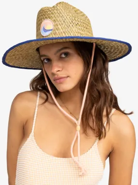 Coffee Blues - Straw Sun Hat for Women