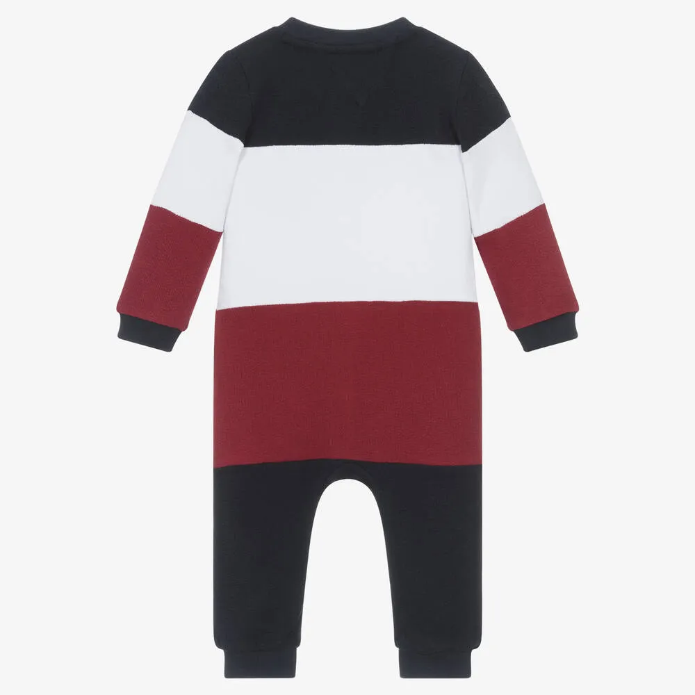 Colourblock Cotton Romper 