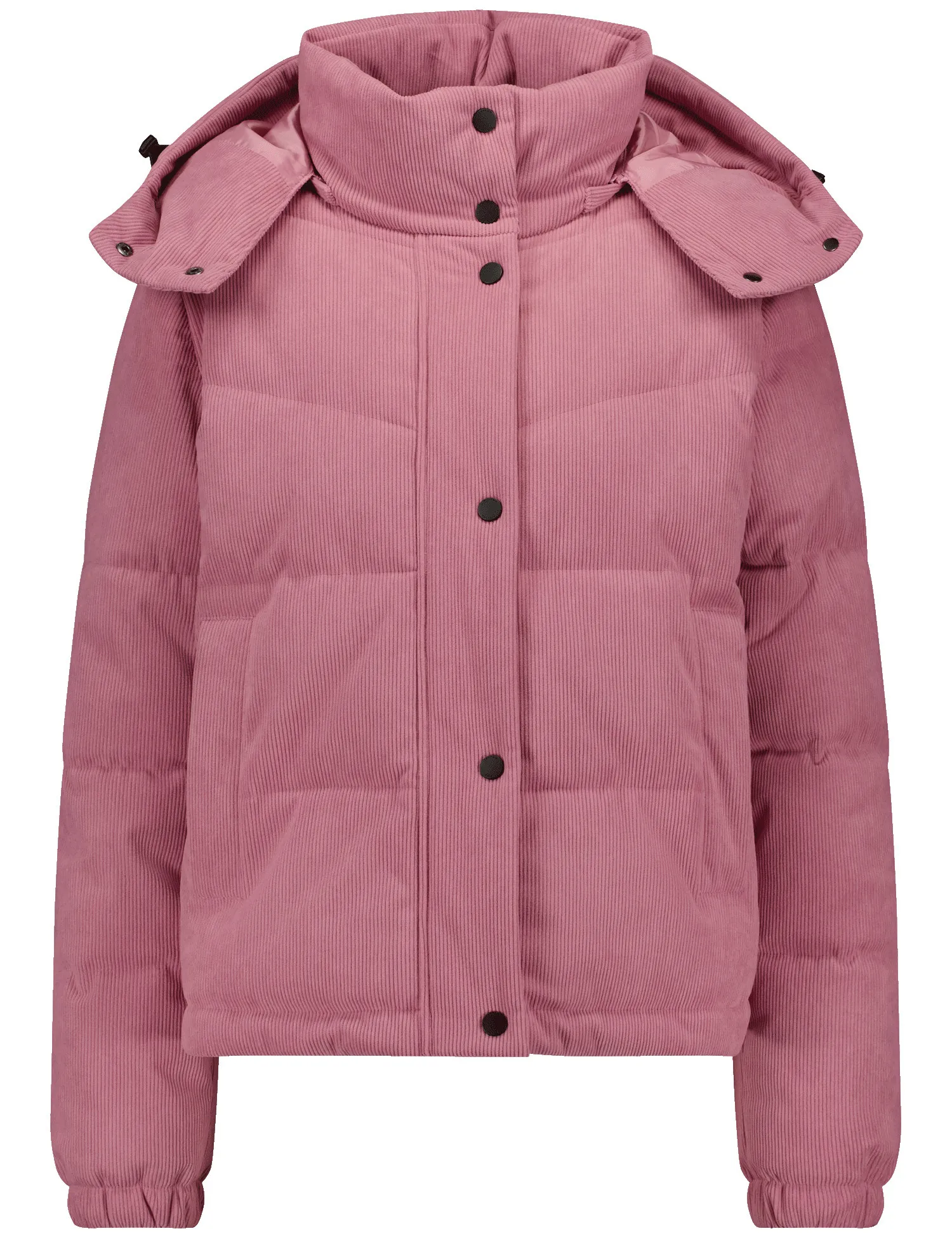 Corduroy quilted jacket