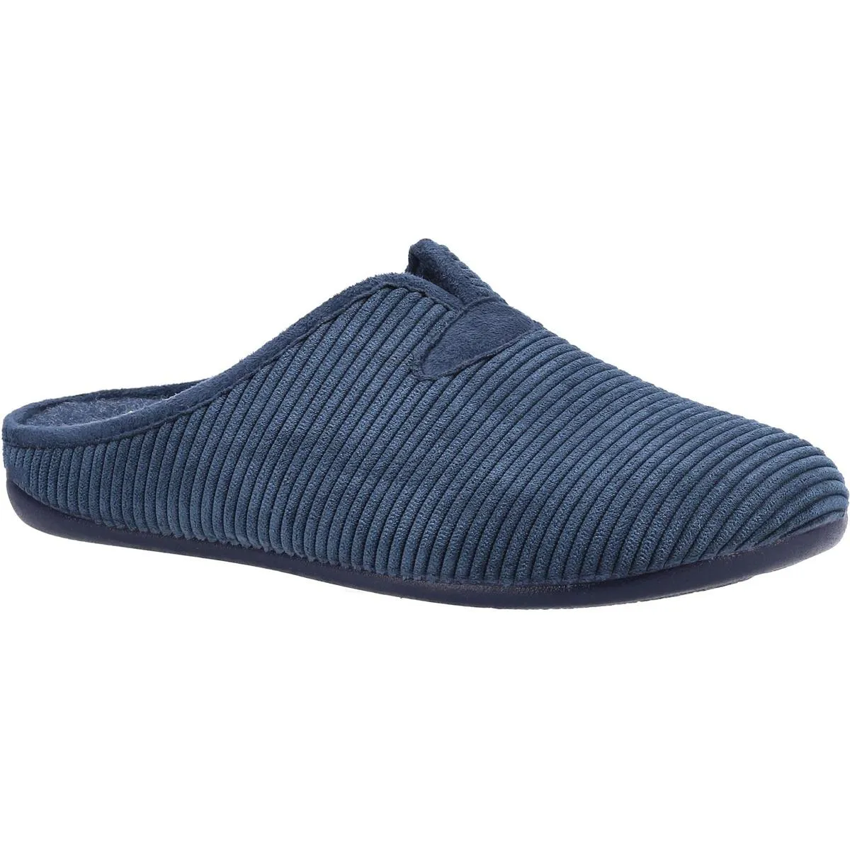 Cotswold Blackbird Mule Slipper Navy