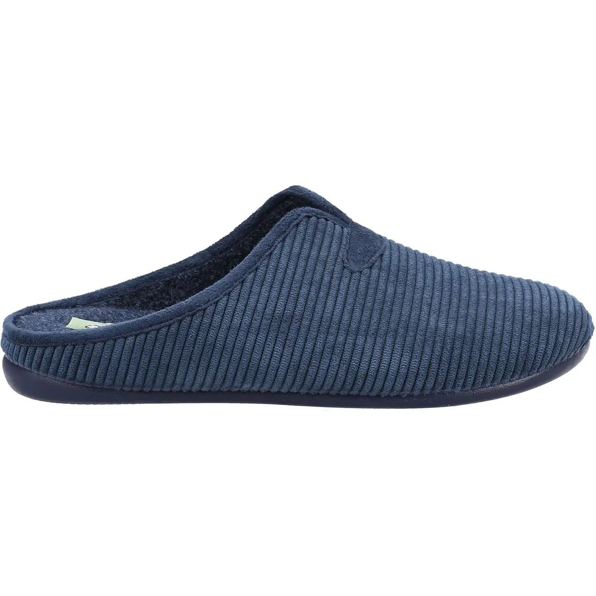 Cotswold Blackbird Mule Slipper Navy