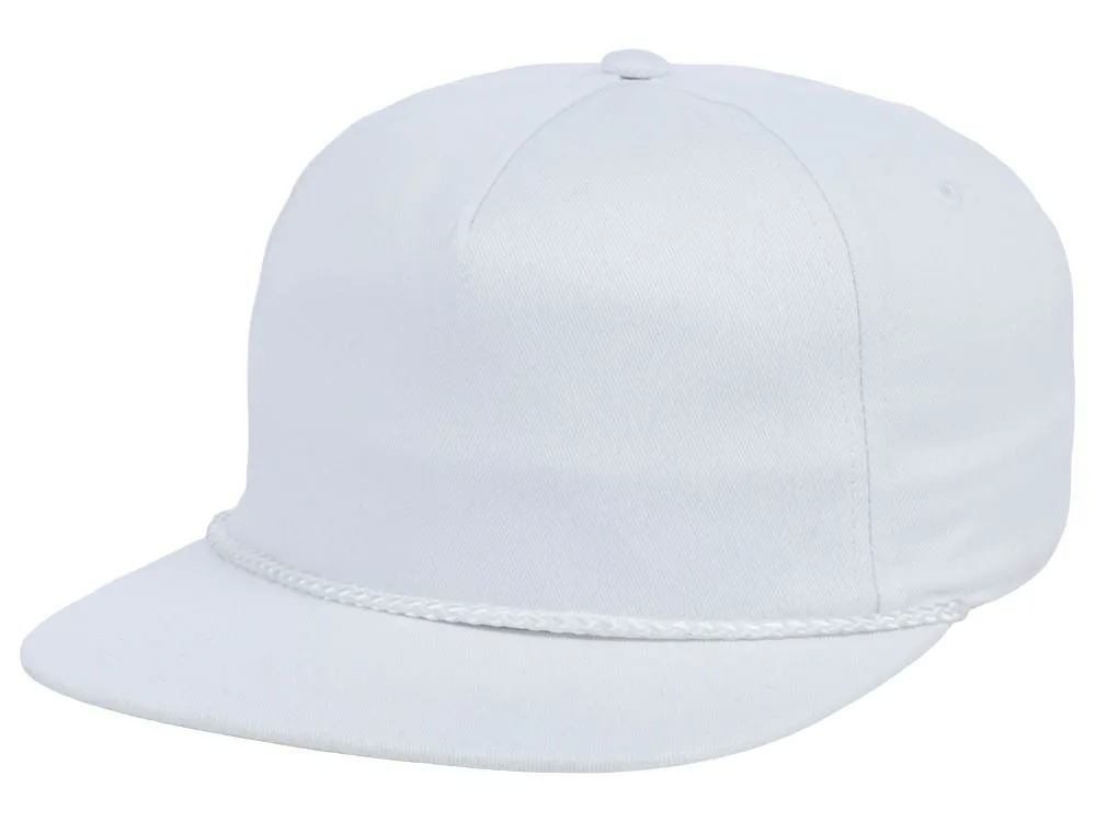 Crowns by Lids Fairway Golfer Hat - White