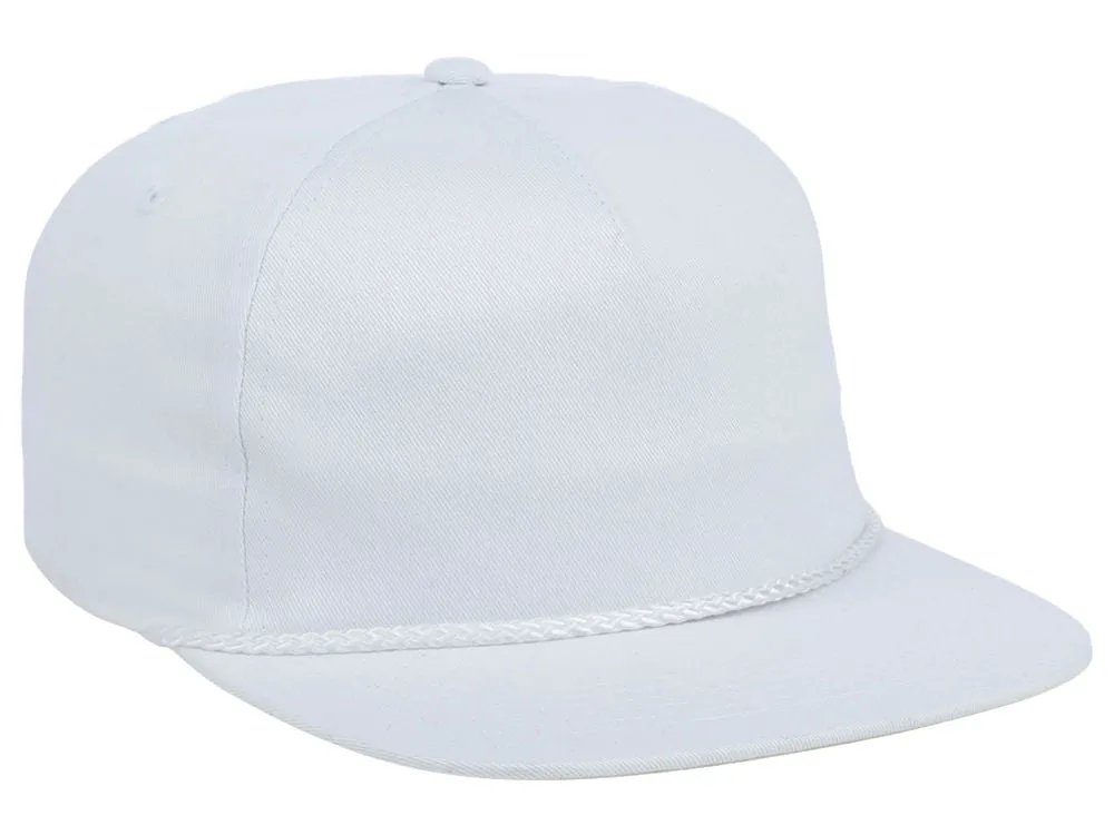 Crowns by Lids Fairway Golfer Hat - White