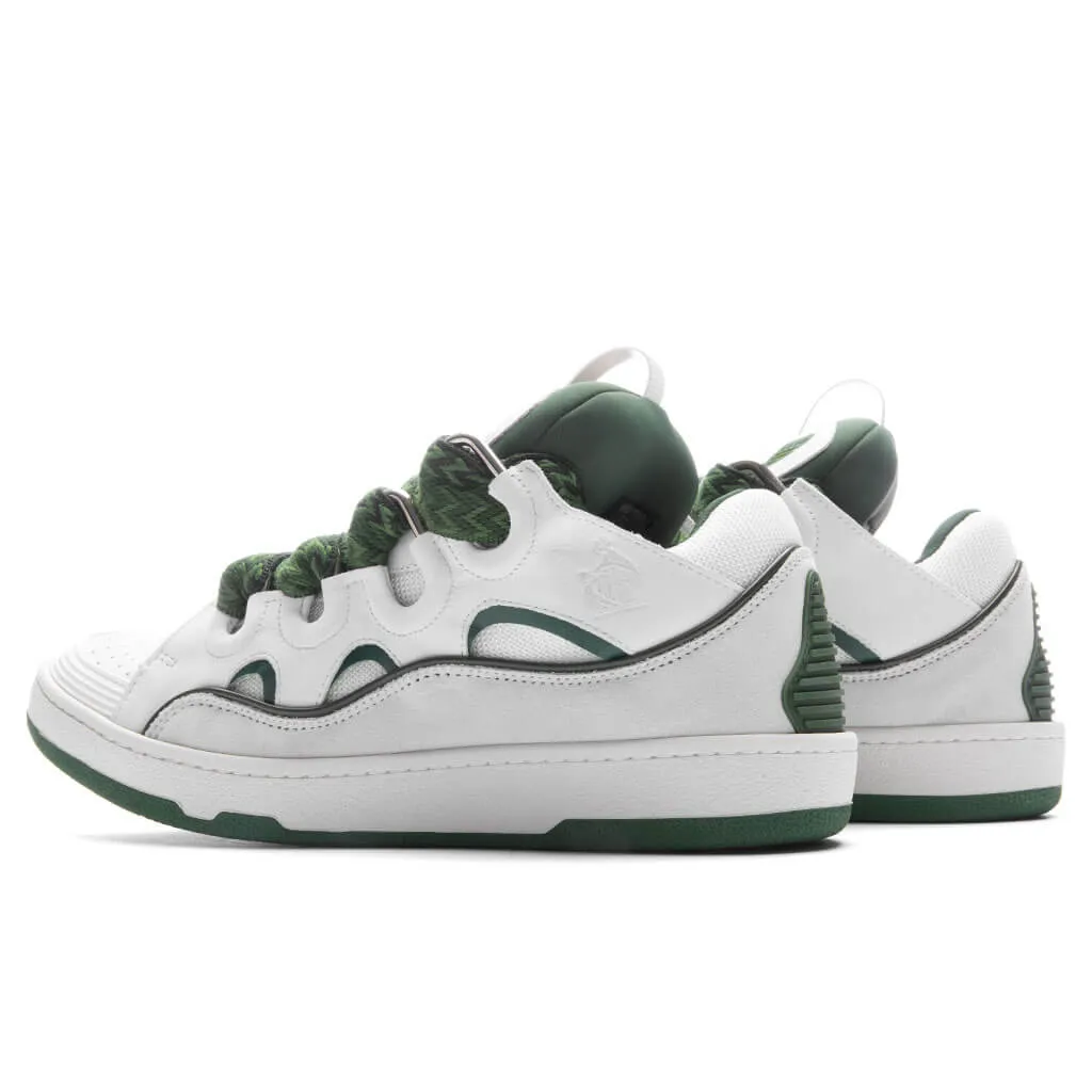 Curb Sneakers - White/Khaki