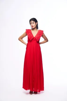 Daisy Dress - Red