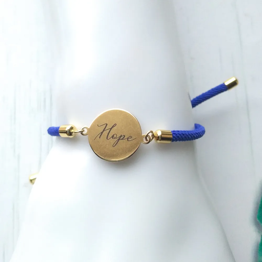 Dani Hope Corded Slider Bracelet