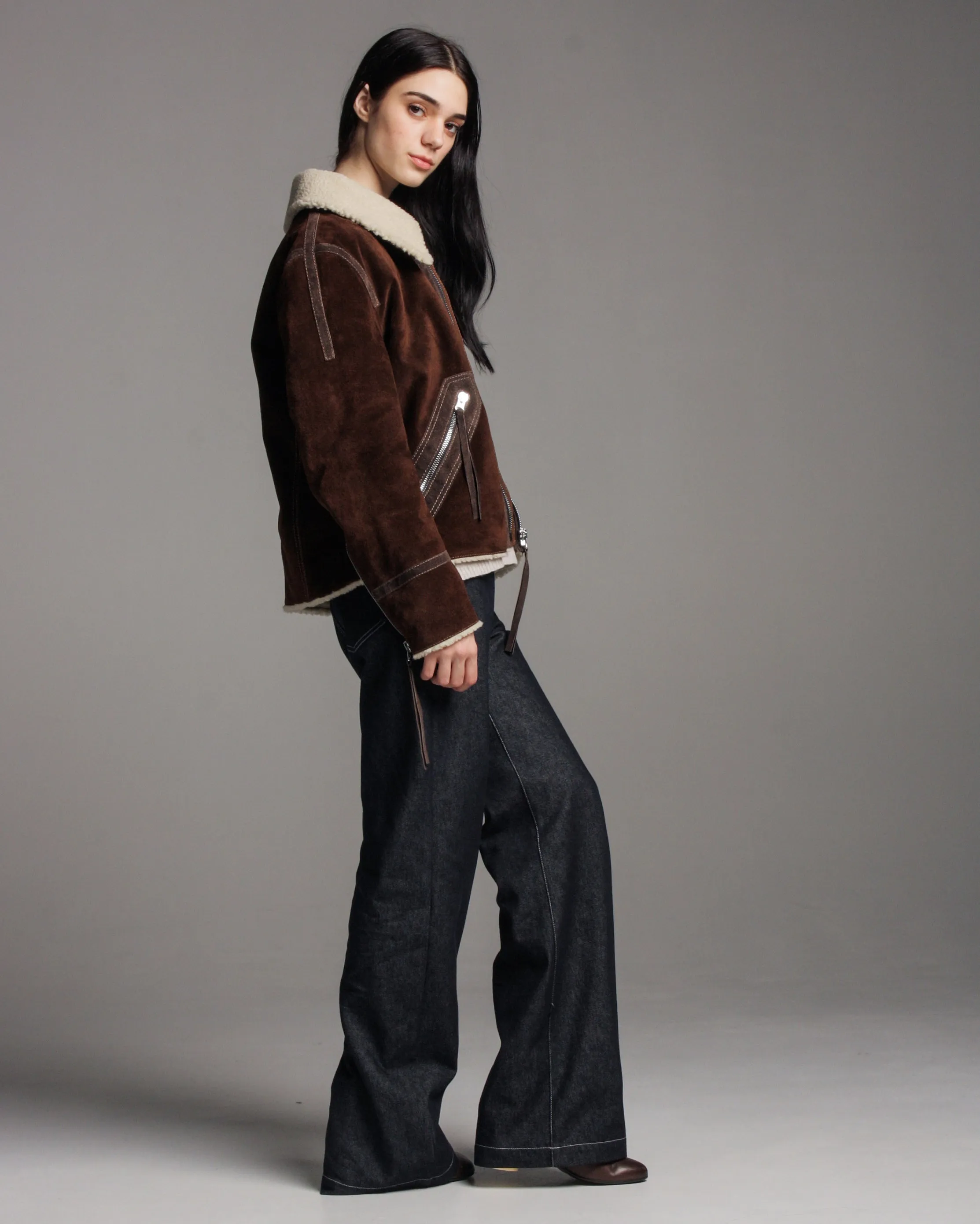Dark Denim Pelana Jeans