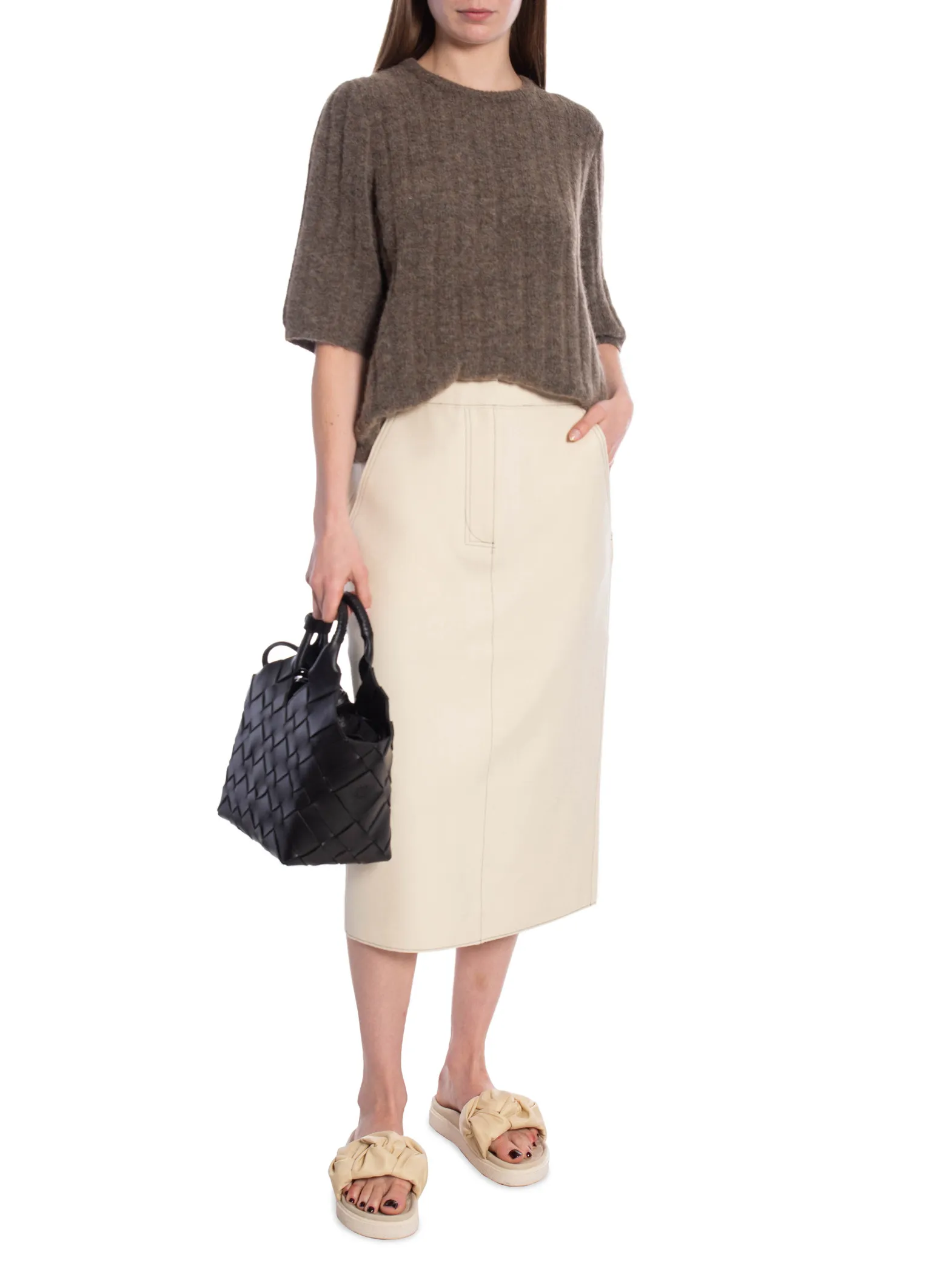 DAY DRESS KELLIE CLOUD CREAM