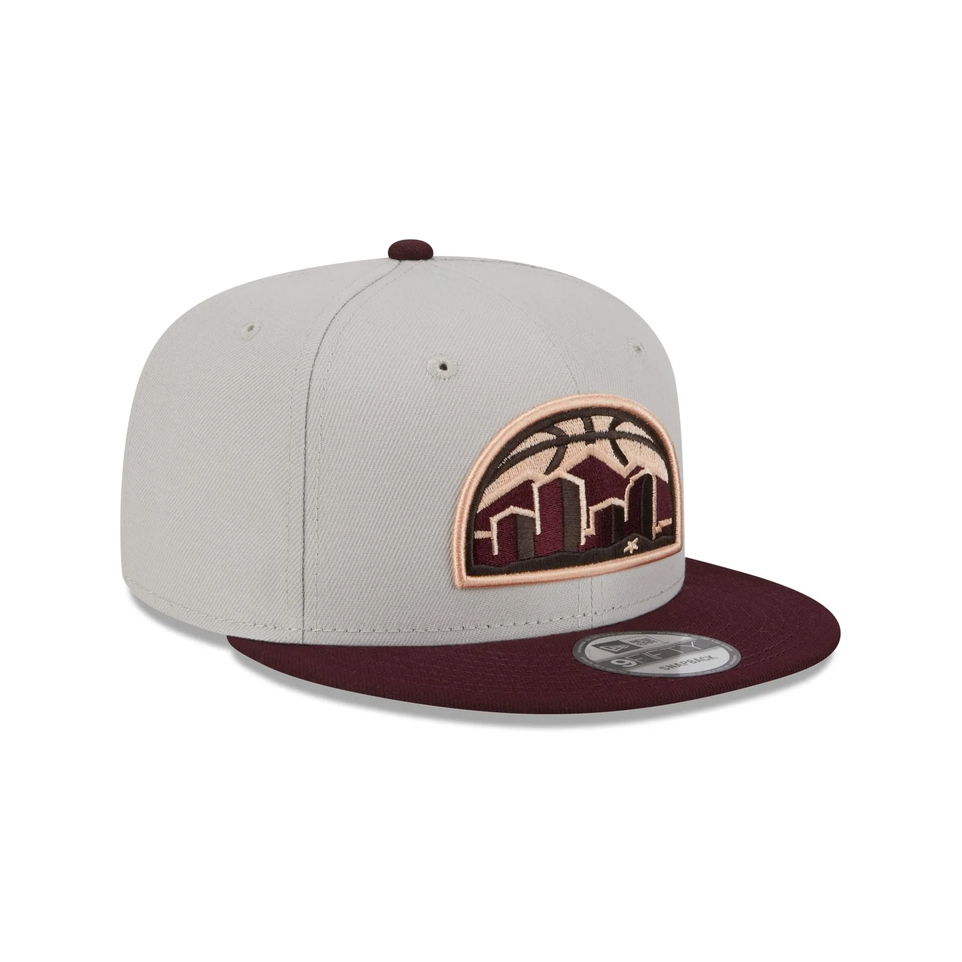 Denver Nuggets Mauve Visor 9FIFTY Snapback Hat