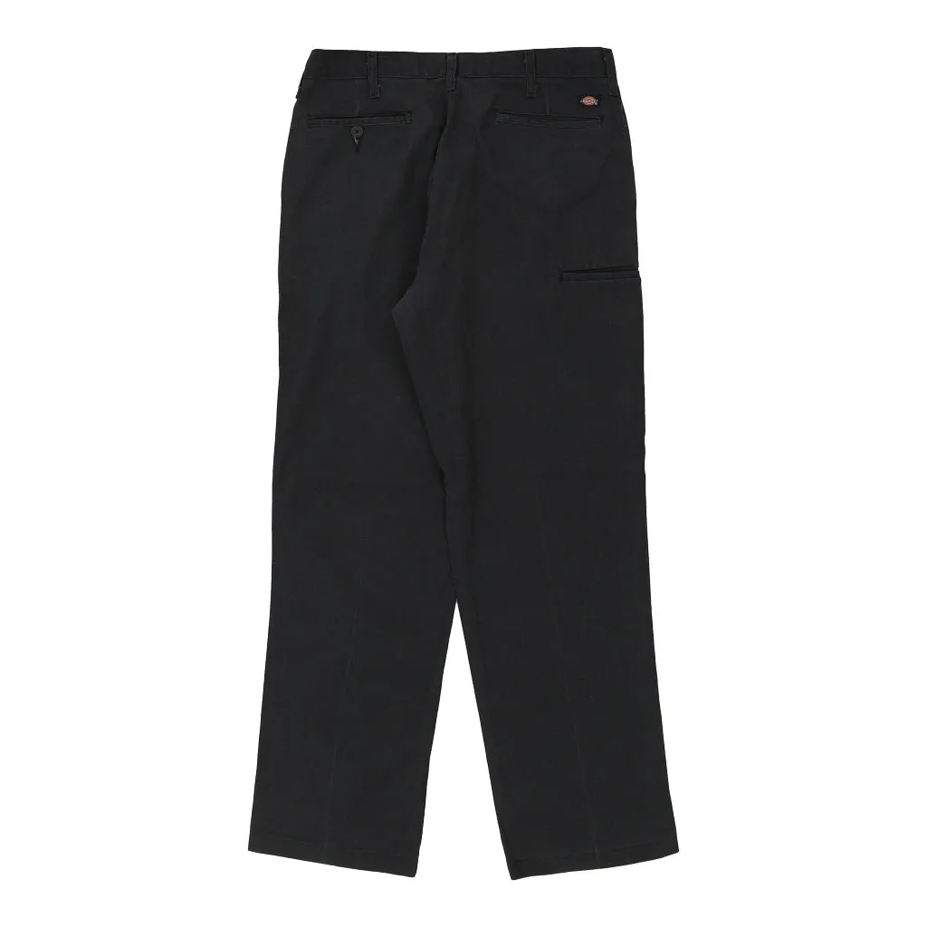 Dickies Trousers - 34W 32L Black Cotton Blend