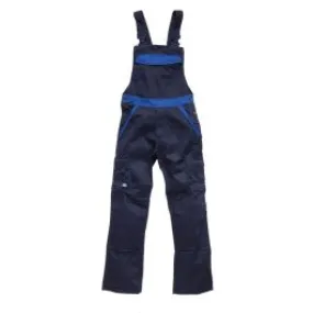 Dickies Mens Workwear Industry 300 Twotone Work Bib & Brace Navy Roya