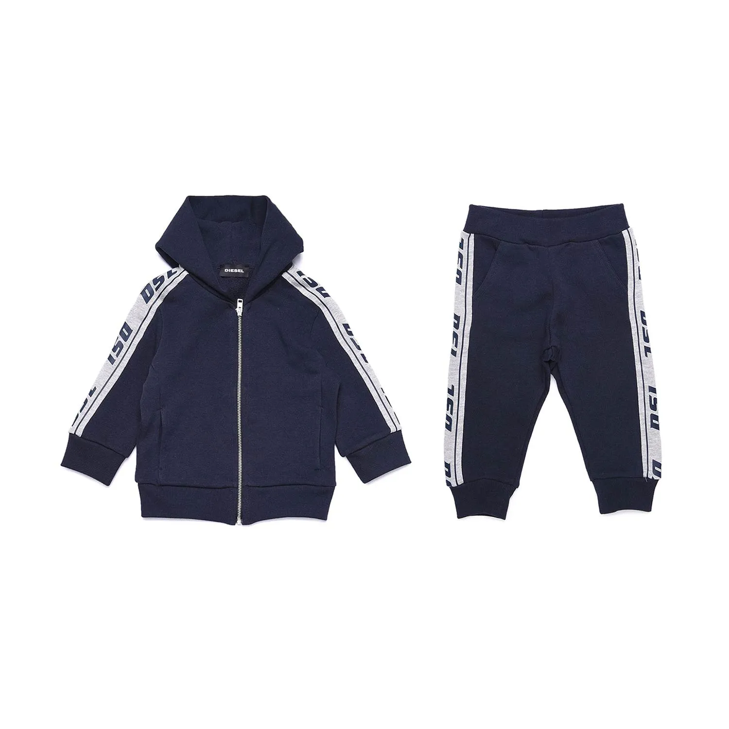 Diesel Blue Tracksuit For Baby Boys