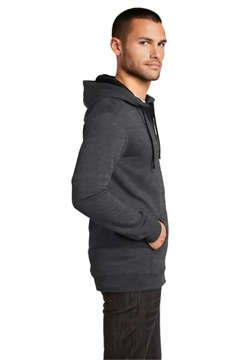 District -  Young Mens The Concert Fleece Full-Zip Hoodie. DT800