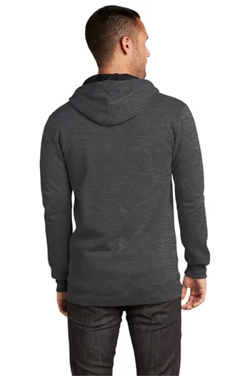 District -  Young Mens The Concert Fleece Full-Zip Hoodie. DT800