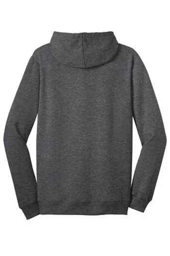 District -  Young Mens The Concert Fleece Full-Zip Hoodie. DT800