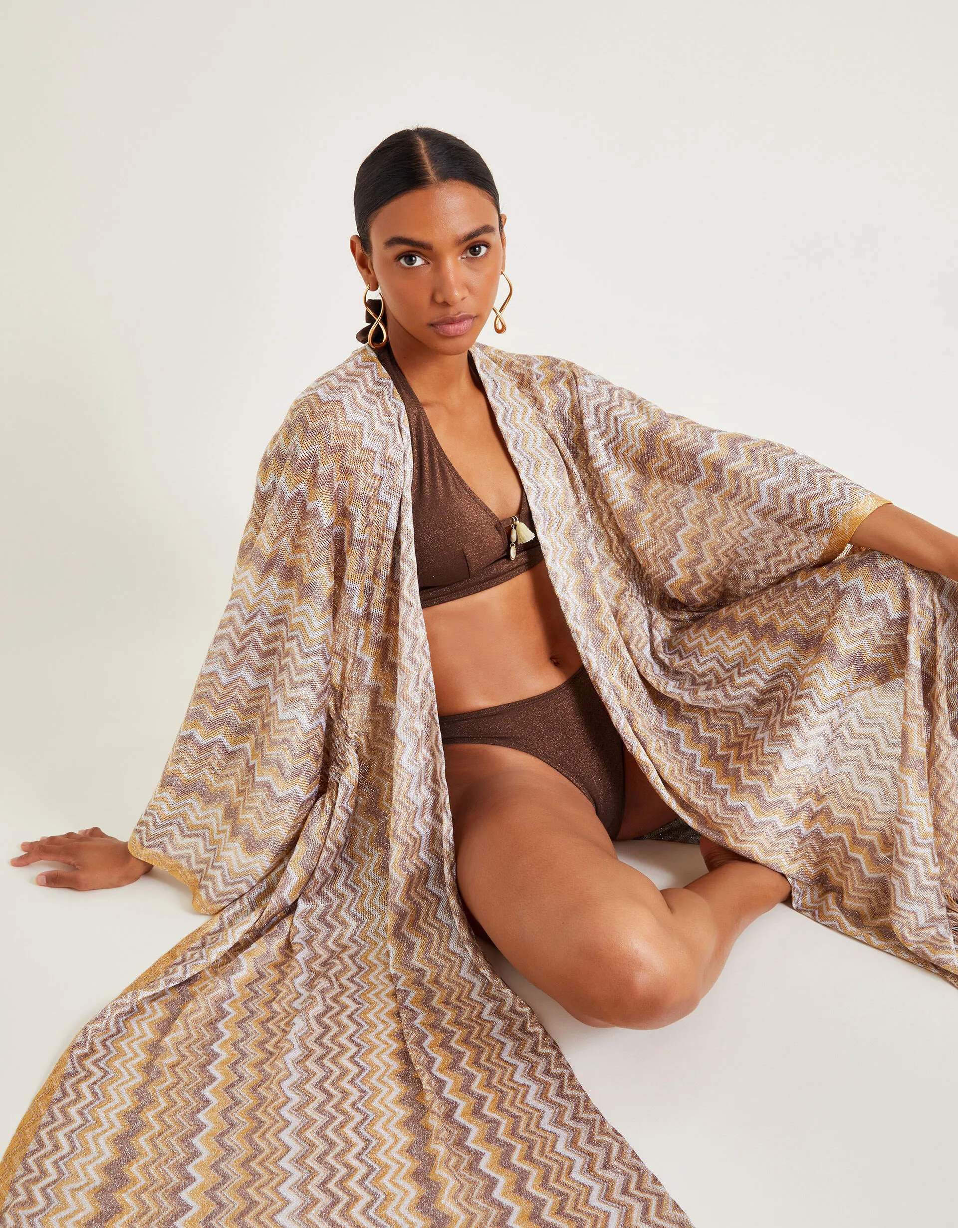 Eden Halter Bikini Top Bronze