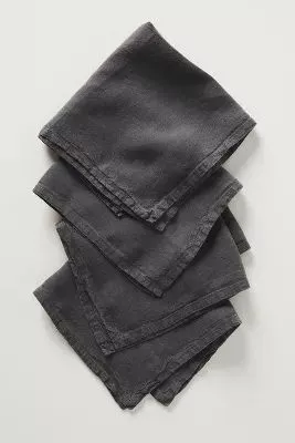 Edison Linen Napkins, Set of 4
