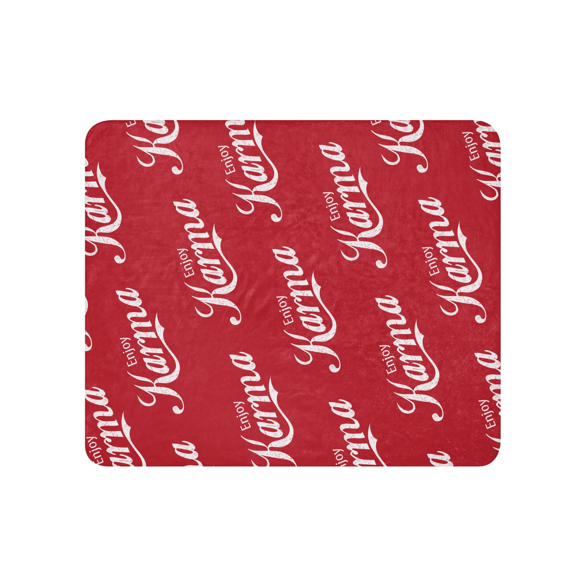 Enjoy Karma - Sherpa blanket