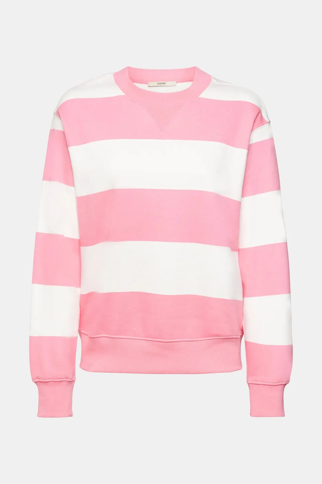 Esprit Striped Sweatshirt Pink