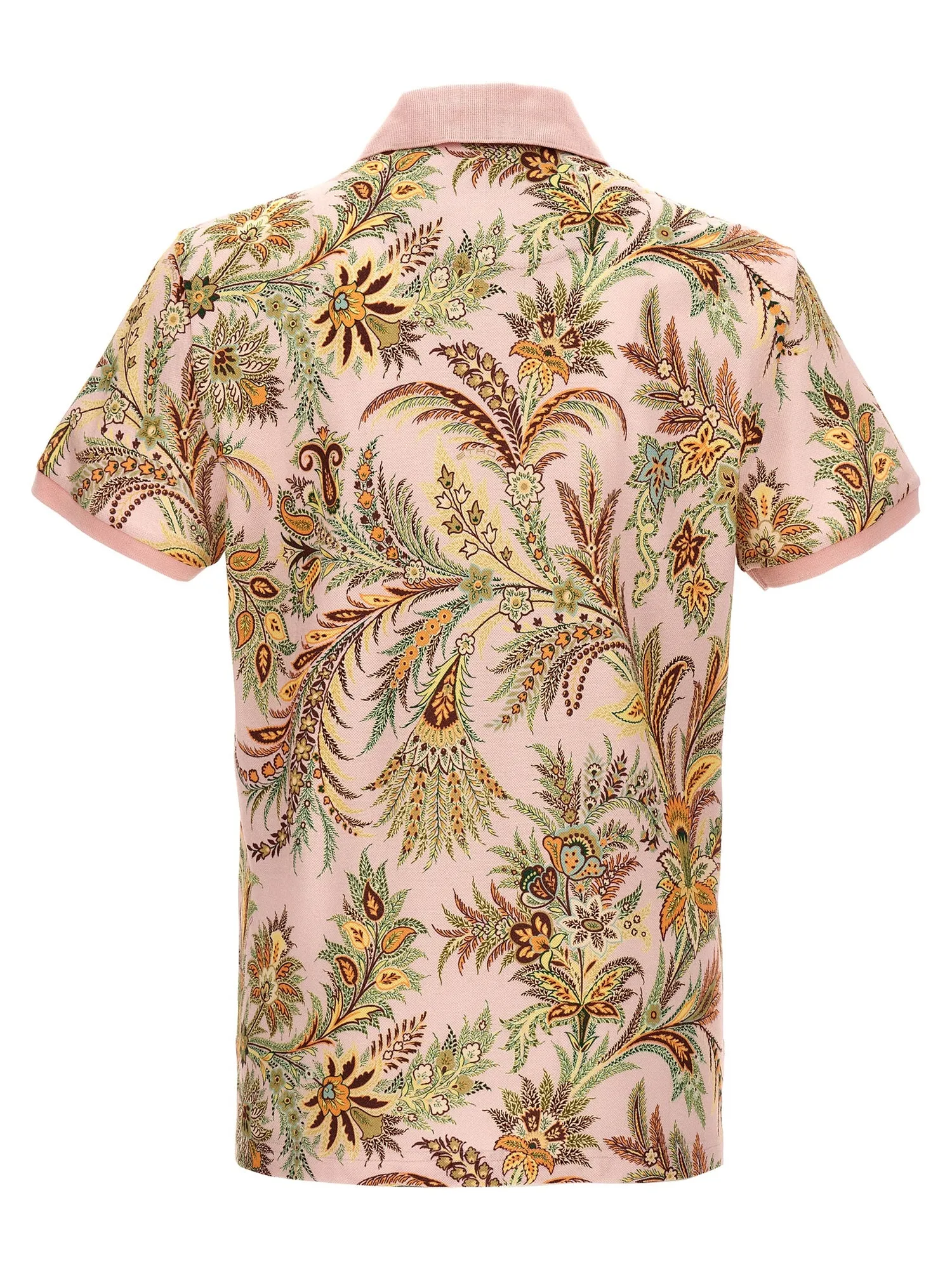 Etro    Etro Floral Print Polo Shirt