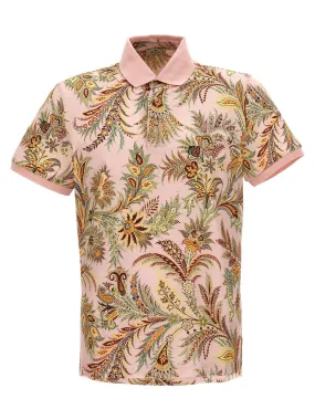 Etro    Etro Floral Print Polo Shirt