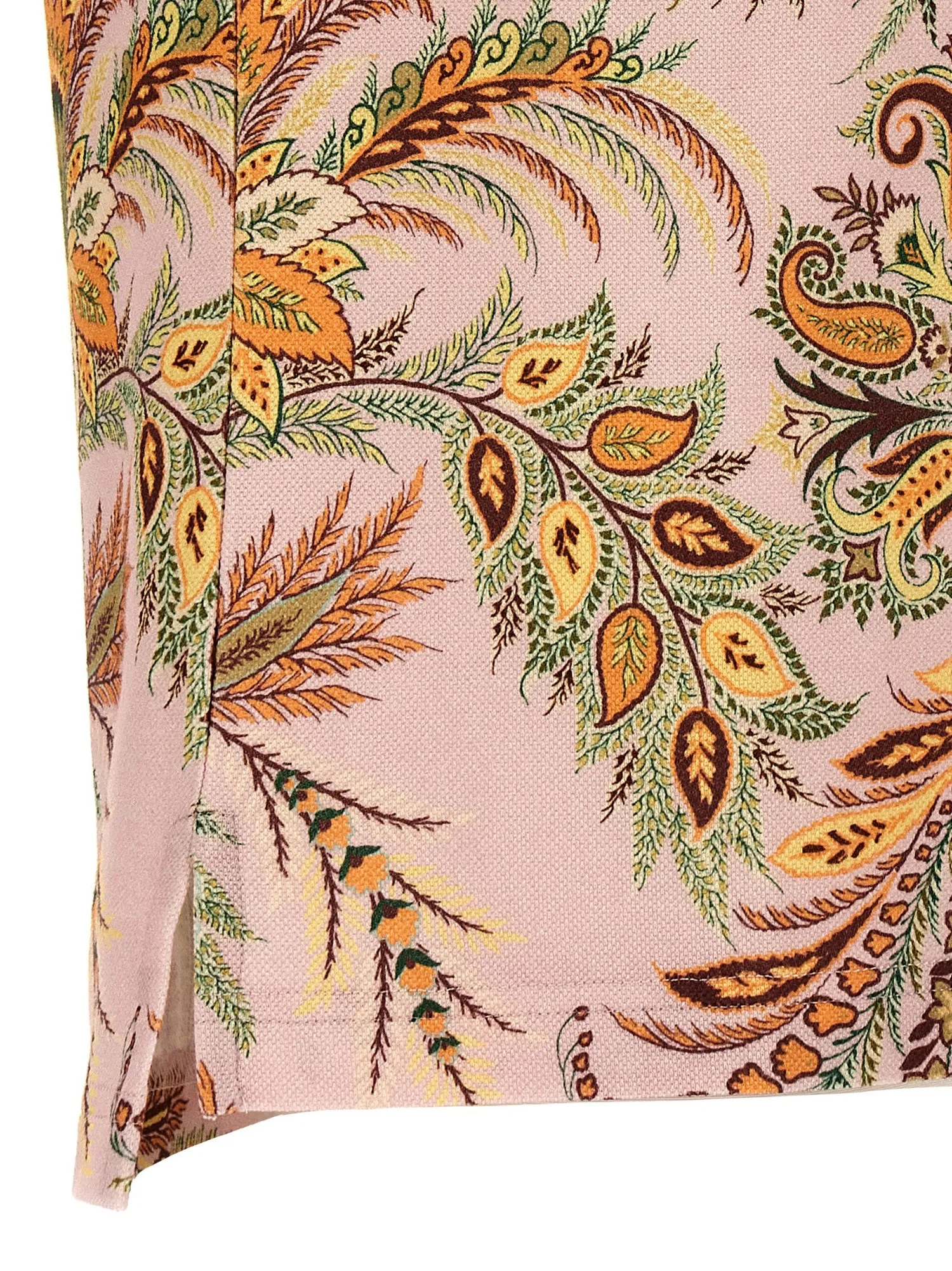 Etro    Etro Floral Print Polo Shirt