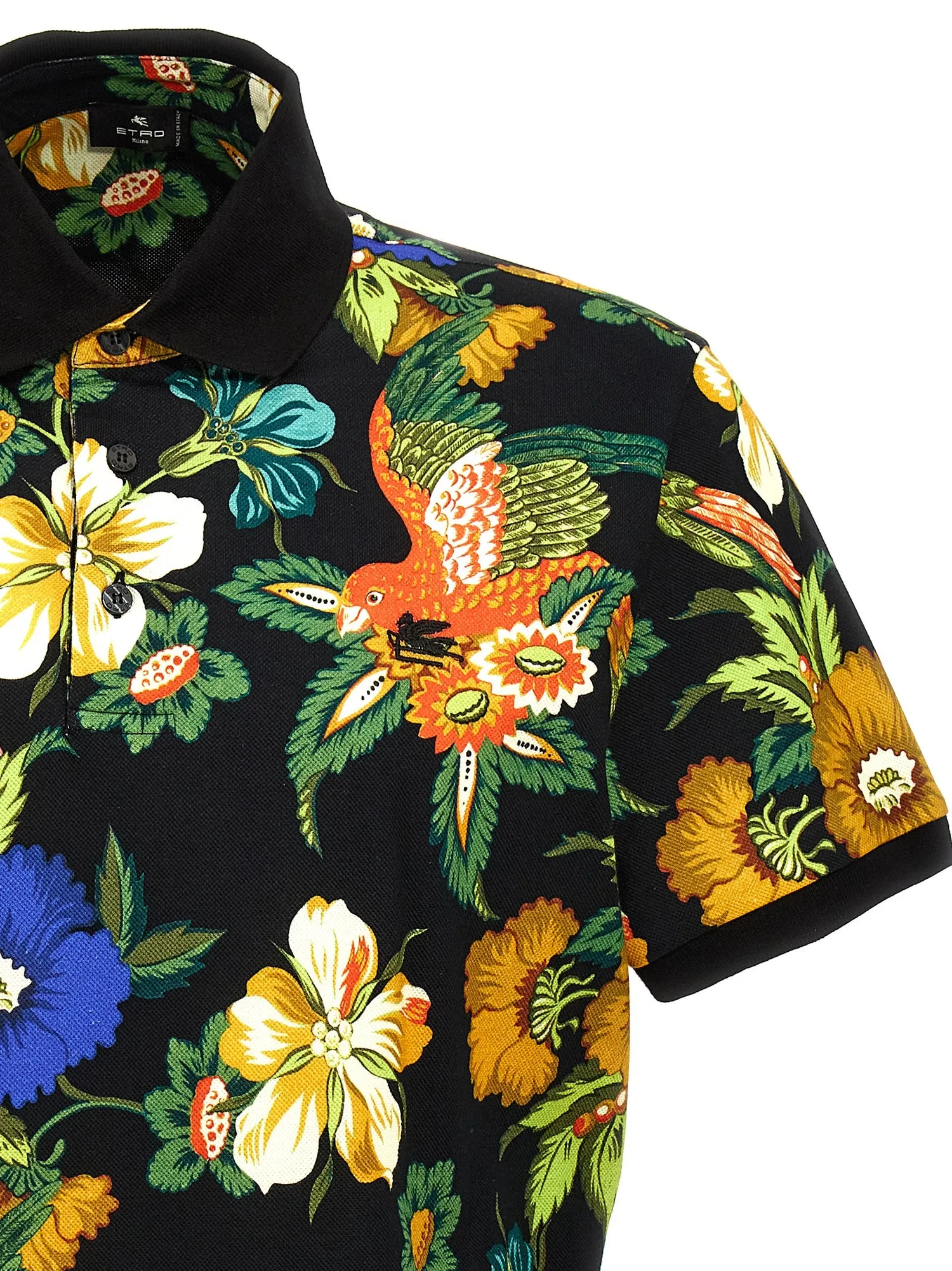 ETRO    Etro Patterned Polo Shirt