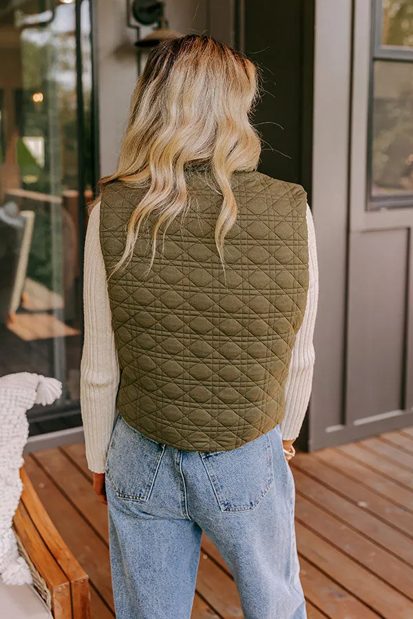 Evergreen Bliss Quilted Vest