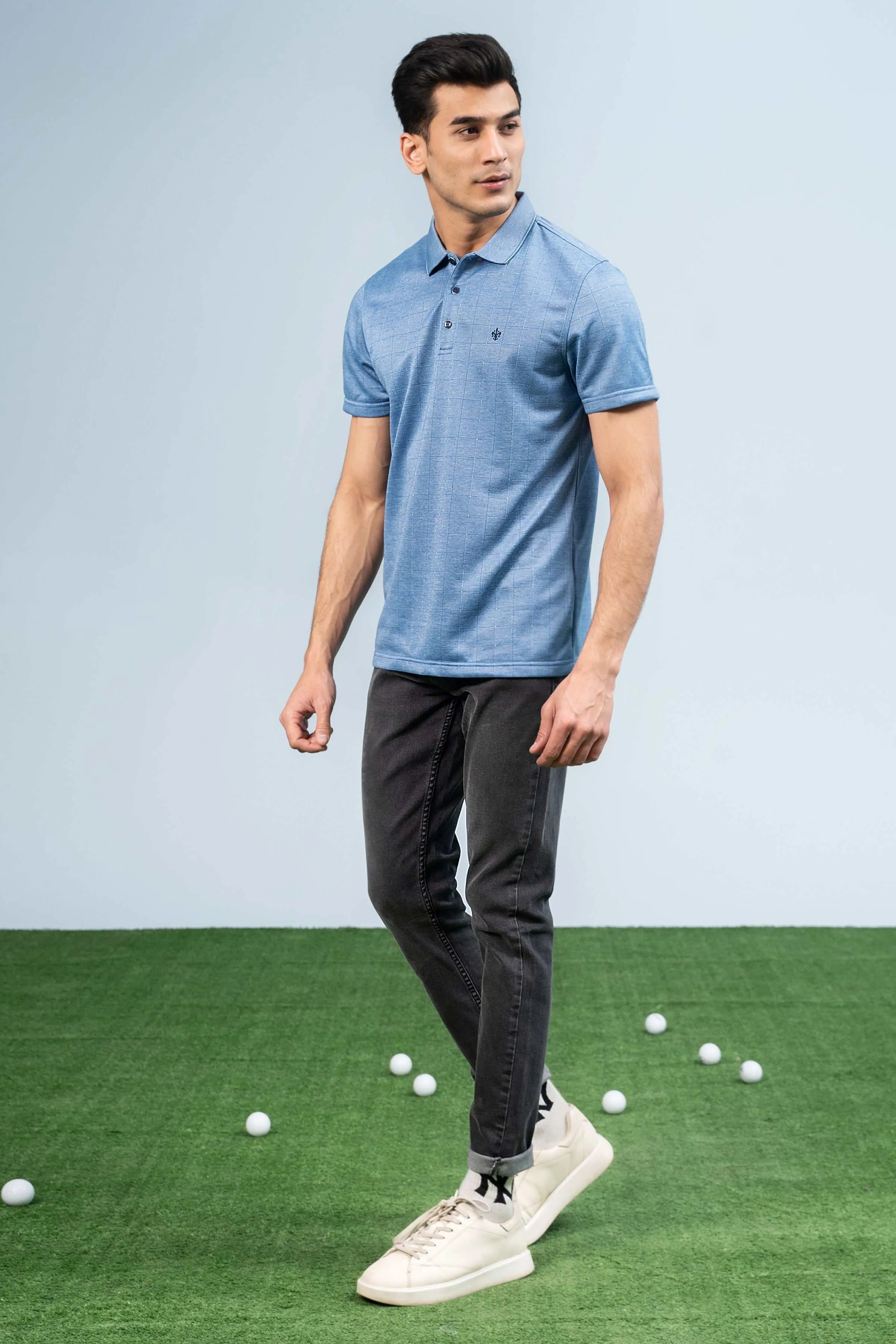 EXECUTIVE ICONIC POLO BLUE