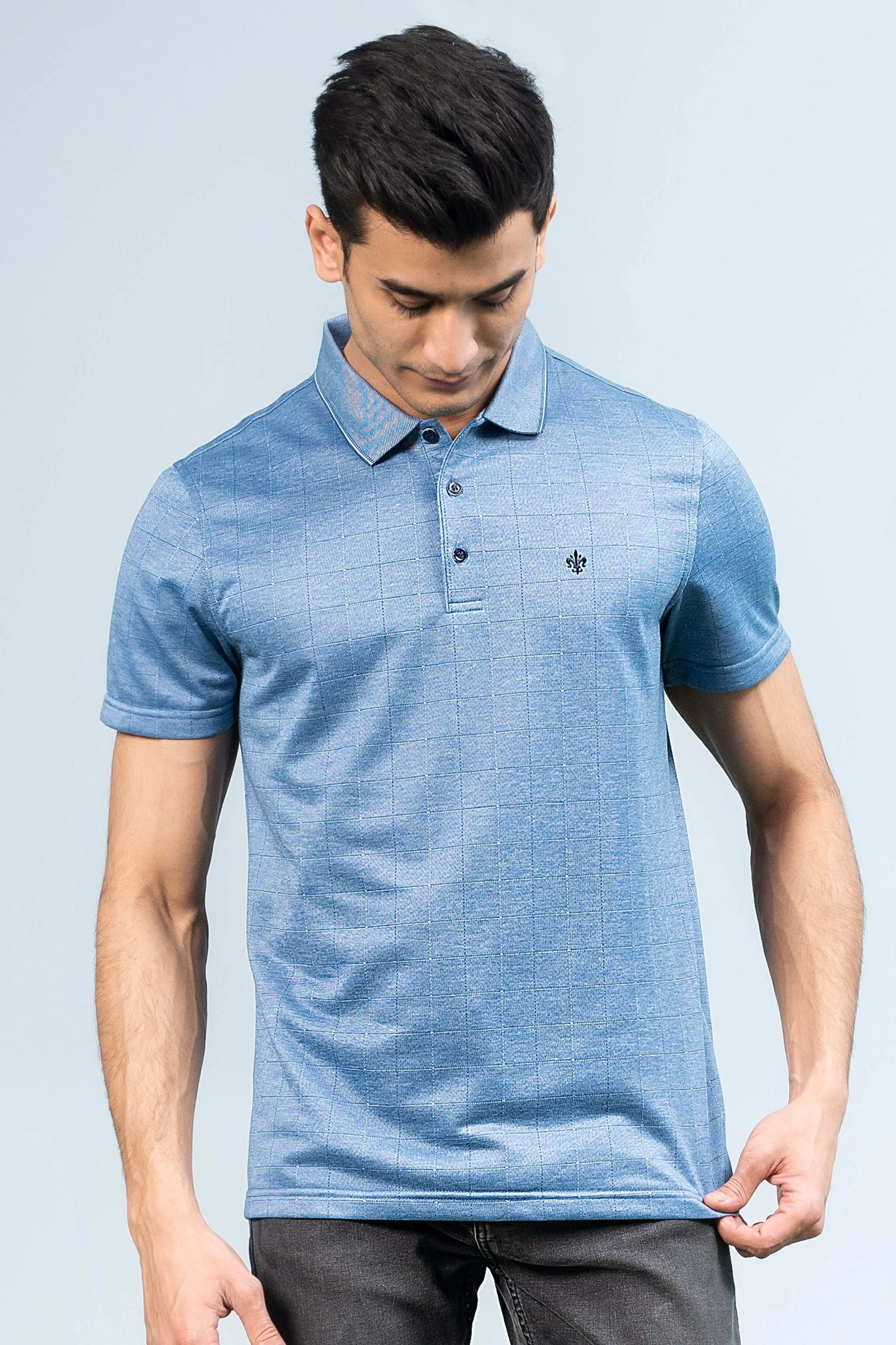EXECUTIVE ICONIC POLO BLUE