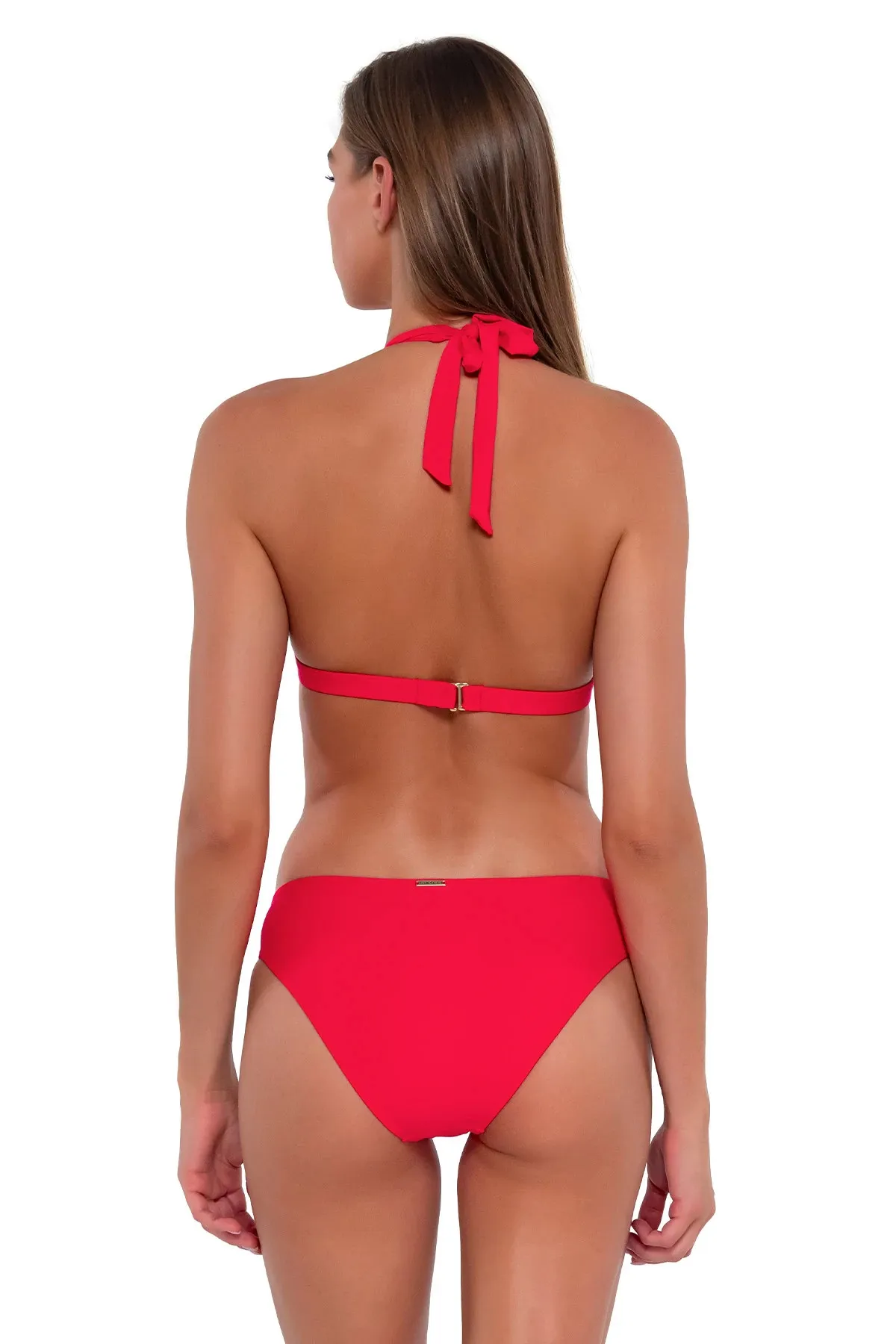 Faith Banded Halter Bikini Top