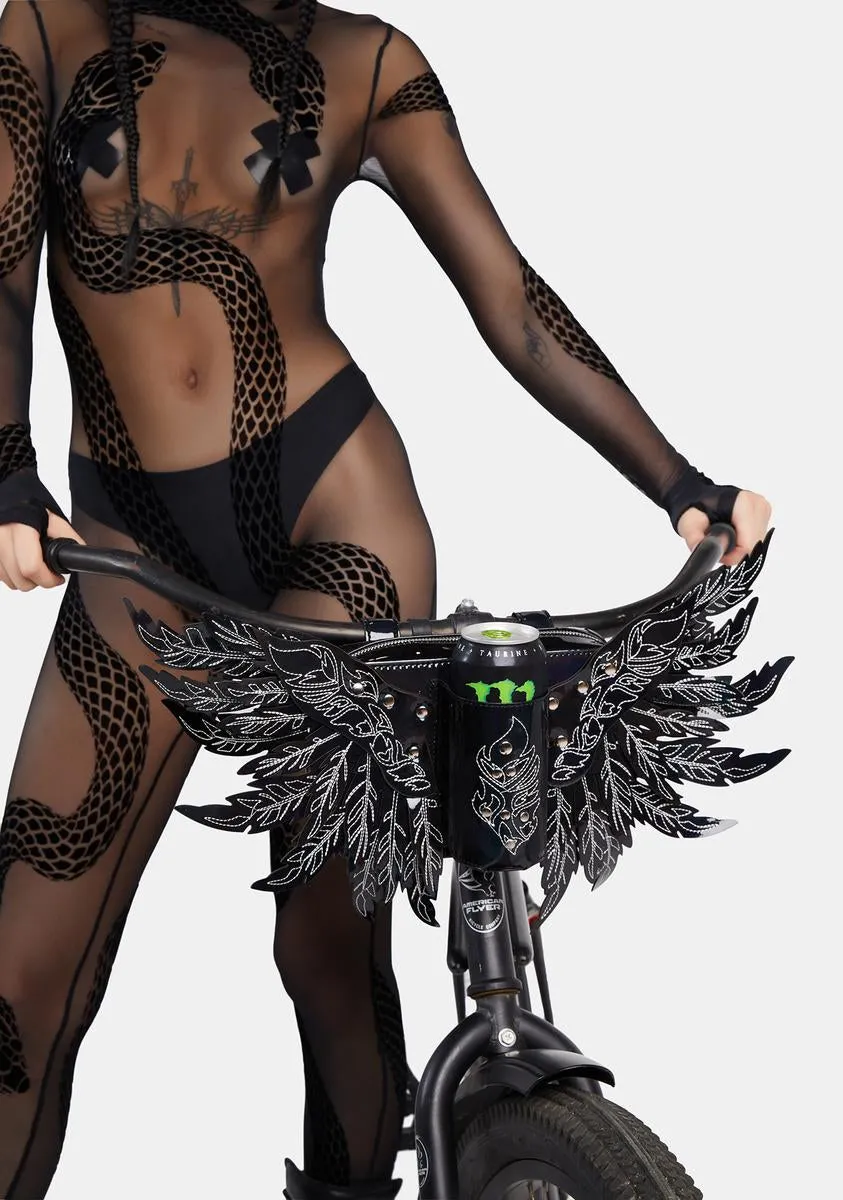 Fallen Angel Holographic Bike Bag-