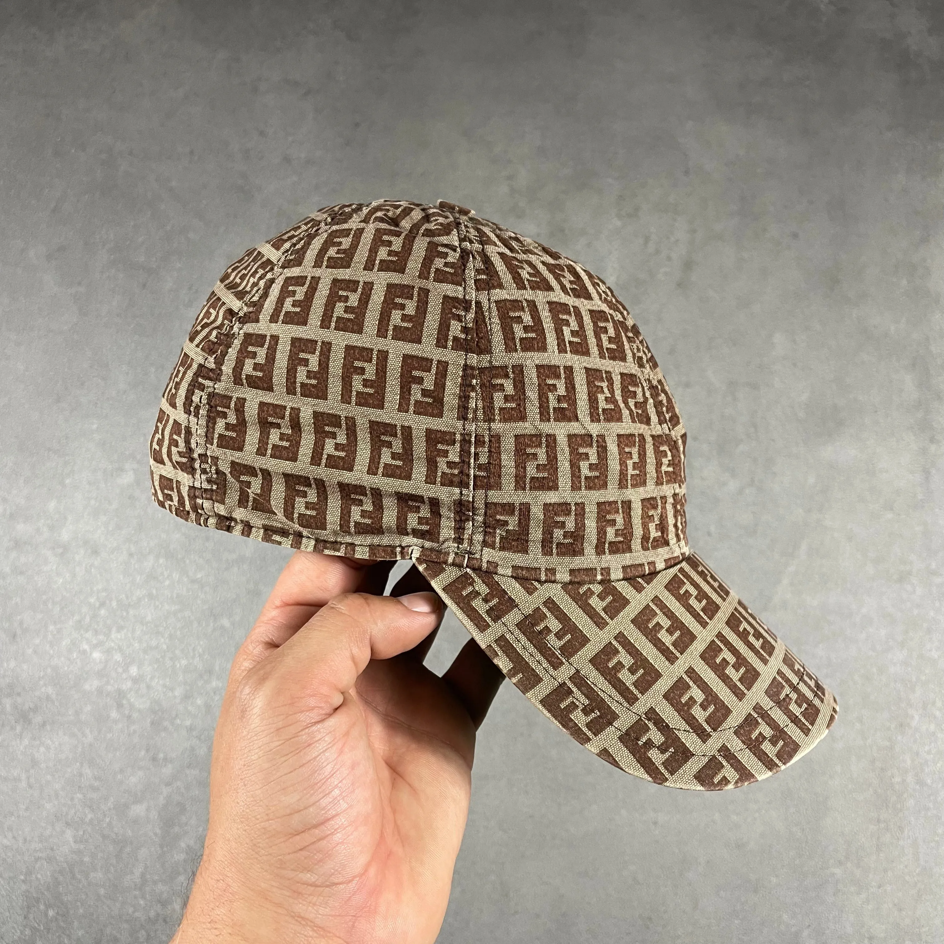 Fendi vintage monogram cap