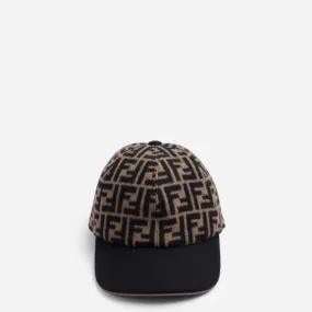FENDI   Wool Baseball Cap 